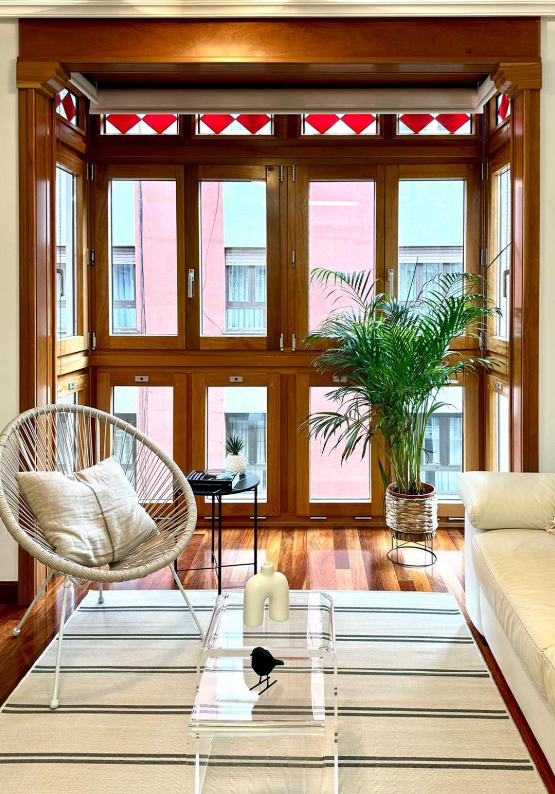 Apartamento "Balcon Del Parchis" A 200 Metros De La Playa 希洪 外观 照片